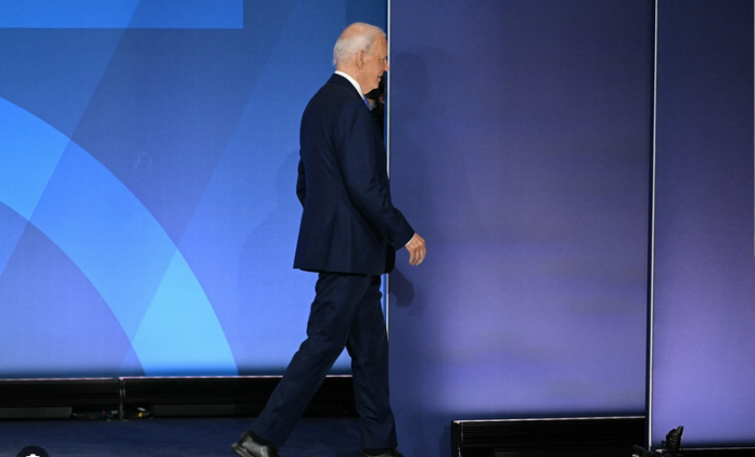 Biden gives up